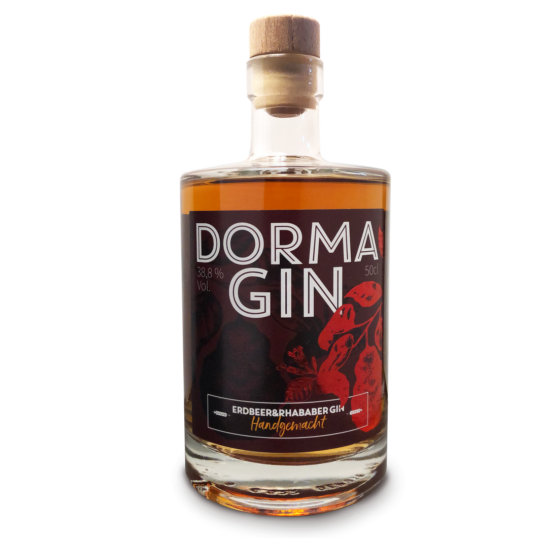 DormaGIN Premium Erdbeeren & Rhabarber Gin 50cl