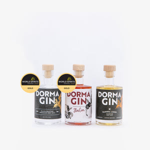 DormaGIN Premium Dry Gin Miniatur Set 3x50ml